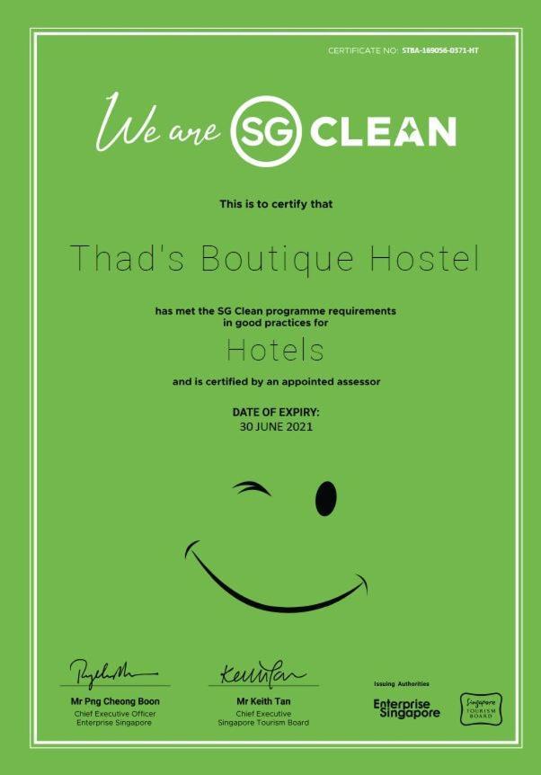 Thad'S Boutique Hostel Σιγκαπούρη Εξωτερικό φωτογραφία